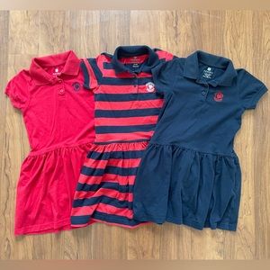 Girls Primrose Uniform Dresses (3) Size S (7-8)